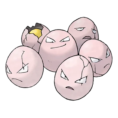 Exeggcute official artwork