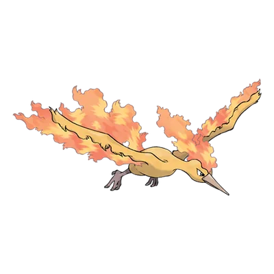 Moltres official artwork