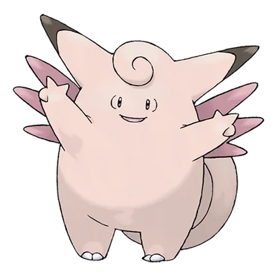Clefable official artwork