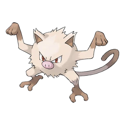 Mankey official artwork