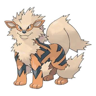 Arcanine official artwork