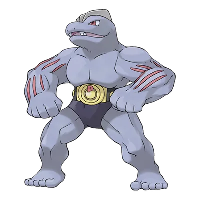 Machoke official artwork