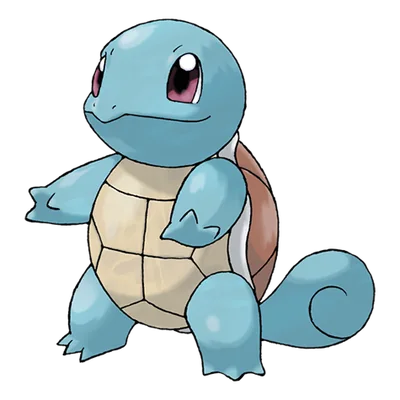 Squirtle official artwork
