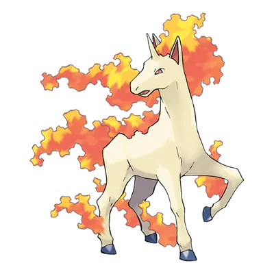Rapidash official artwork