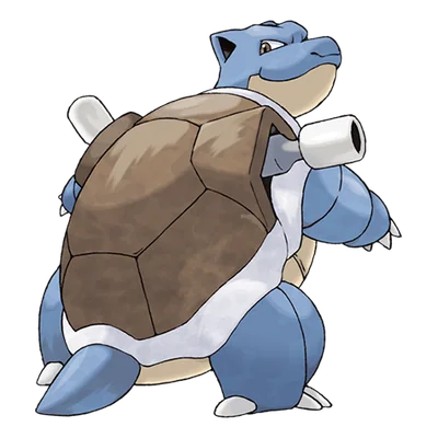 Blastoise official artwork
