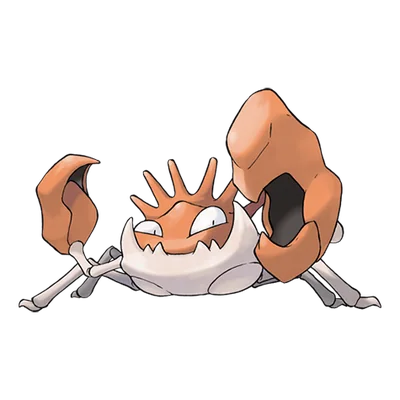Kingler official artwork